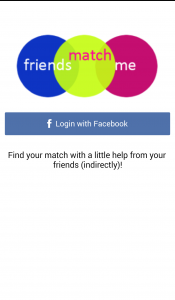 Friends Match Me app Login