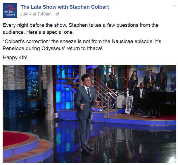 Stephen -Colbert show